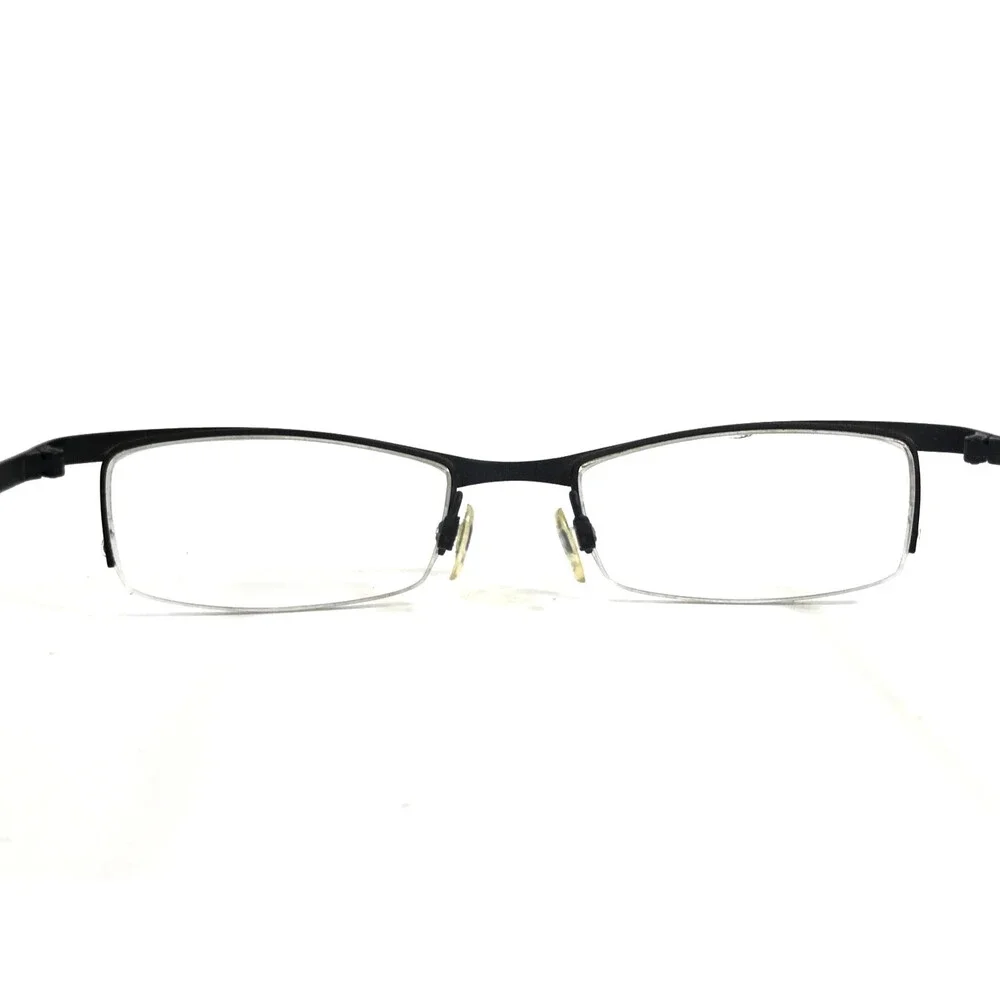Lafont Issy & La Eyeglasses Frames OTHELLO 463 Black Brown Half Rim 49-19-135